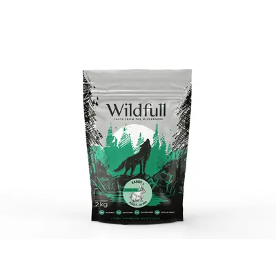 Wildfull  Dog Rabbit All Size - за кучета от всички породи, заек 2 кг
