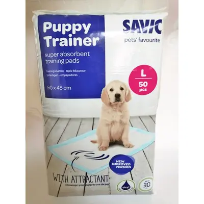Savic  Puppy Trainer Pads - подложки средни 45 х 30 см, 100 броя
