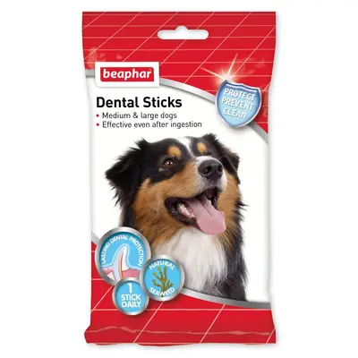 Beaphar  Dental Sticks Medium/Large - дентални пръчки за кучета от средни и едри породи