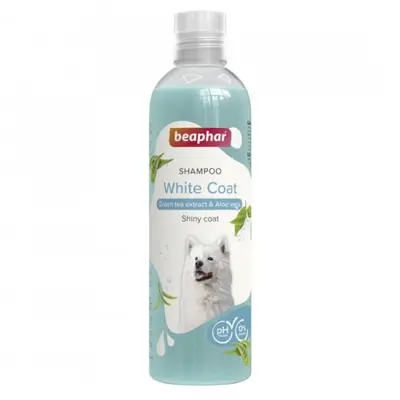 Beaphar  Shampoo White Coat - шампоан с алое вера за бяла козина 250 мл