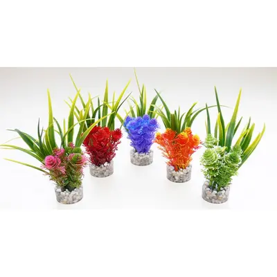 Sydeco Растение Nano Fiesta Flower 14см