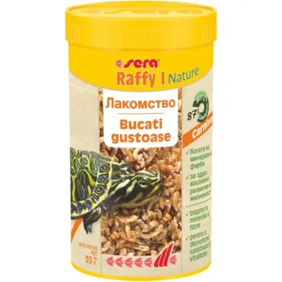 sera Raffy I Nature - храна за костенурки, 100 мл