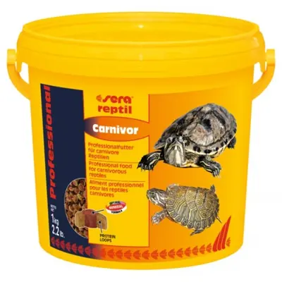 sera Reptil Professional Carnivor за месоядни, 3 800 мл