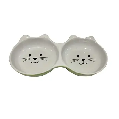 Anipro  Ceramic double керамична купа коте двойна 2 х 0.15 л