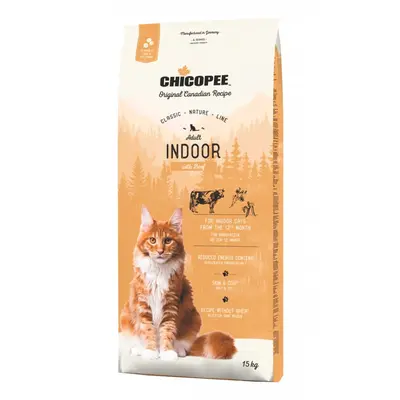 Chicopee Храна за котка  Classic Nature Line Adult Indoor с говеждо, 15 кг