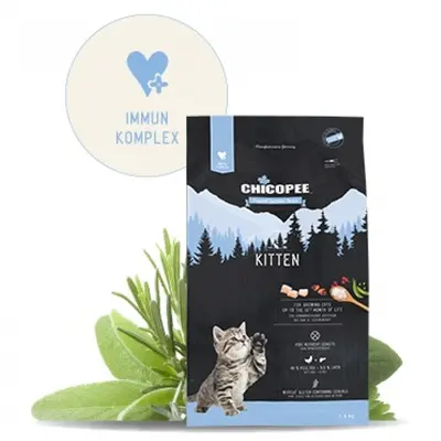 Chicopee Храна за котка  Holistic Nature Line Kitten до 12 месеца, 8кг