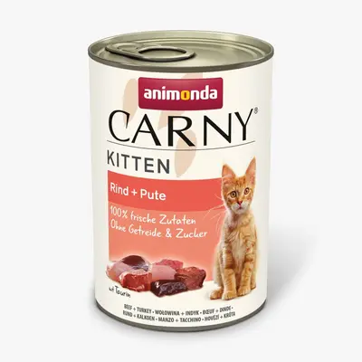 Animonda Carny Kitten 400 г говеждо + пуйка