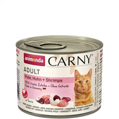 Animonda Carny Adult пуйка + пиле + скариди 200 г