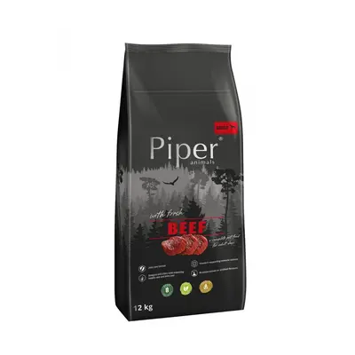 Piper  SP Beef 12кг - храна за израснали кучета със свежо говеждо месо - 12 кг.