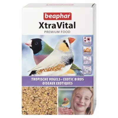 Beaphar  XtraVital премиум храна за тропически птици и финки 500г