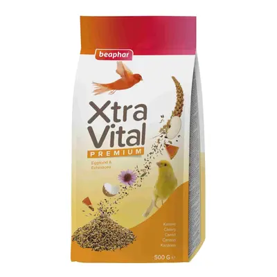 Beaphar  XtraVital премиум храна за канарчета, плик, 500 г
