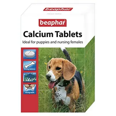 Beaphar  Калциеви таблетки 180бр