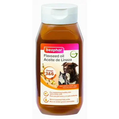 Beaphar  Linseed Oil 430 ml - масло от ленено семе