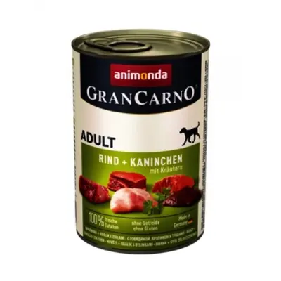 Animonda GranCarno® Plus заек + билки, 800 гр