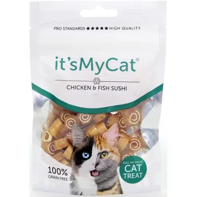 Its my dog It's My Cat Suchi Chicken 50 г - снакс за котки суши пиле и риба