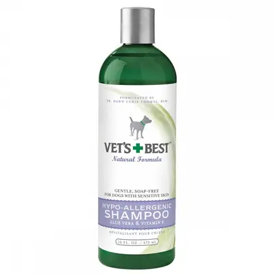 Vet's Best Hypo Allergenic 470мл шампоан натурален хипо алергенен с Алое и Витамин Е