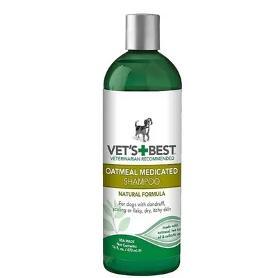 Vet's Best Oatmeal Медицински шампоан 470мл