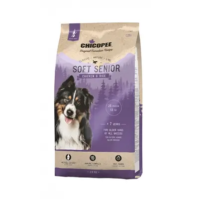 Chicopee  Classic Nature Soft Senior храна за кучета над 7 години с пиле и ориз, 2кг