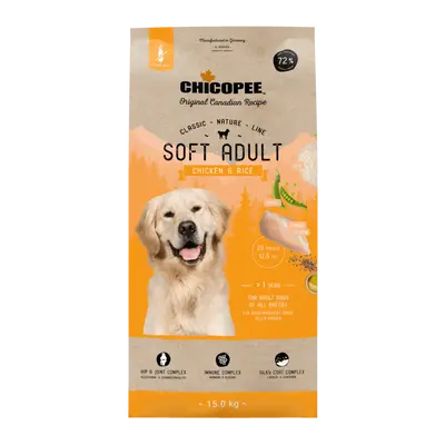 Chicopee  Dog CNL Soft мека гранула за израснали кучета с пилешко, 15 кг