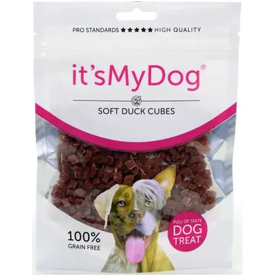Its my dog It's My Dog Duck Soft Cubes Grain Free - меки кубчета патешко 85 г, без зърно
