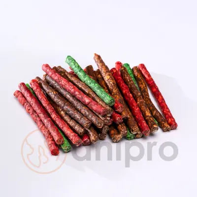 Anipro  munchy mix - солети микс 9/10 мм, 12.5 см, 100 броя, 950 г