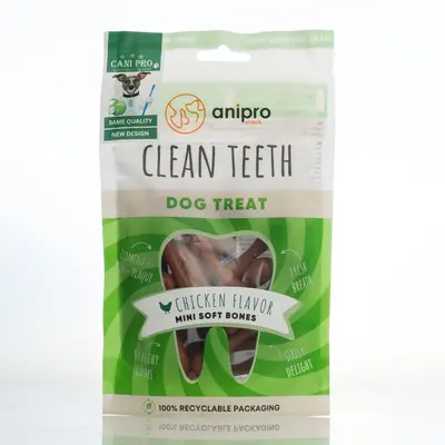 Anipro  - дентални мини кокалчета, пиле, 14 бр, 84 г