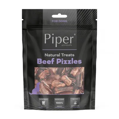 Piper  Treats Beef Pizzles натурални лакомства за кучета от сушени говежди пениси, с високо съдържание на протеин, 200 г
