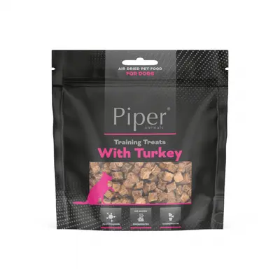 Piper  Training Treats Turkey натурални лакомства за кучета с пуешко, подходящи за обучение, 130 г