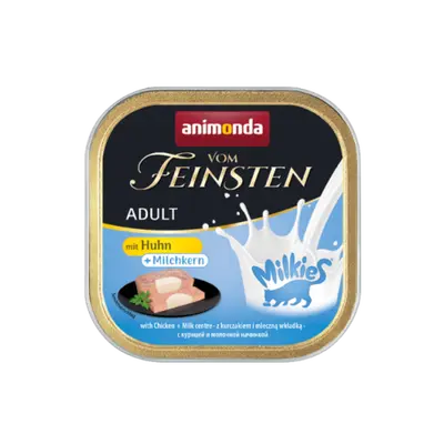 Animonda Vom Feinsten Cat Пастет с пилешко и млечен център, 100 г