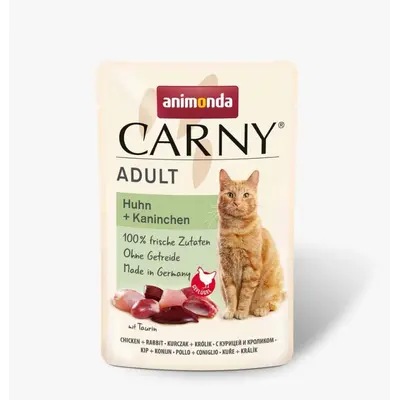 Carny Adult пауч с пиле и заешко, 85 г