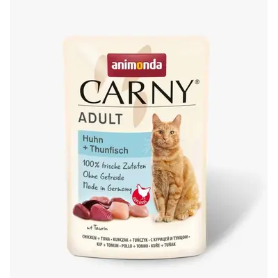 Carny Adult пауч с пиле и риба тон, 85 г