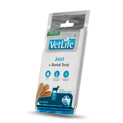 Vet Life Joint Dental Treat Medium&Maxi – Дентални стикове за кучета от средни и едри породи  - 100 г
