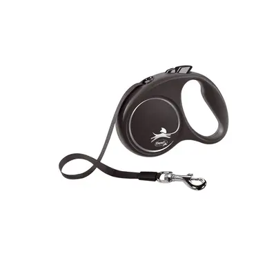 Flexi  Black Design М - 5м лента, до 25кг, черно