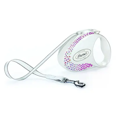 Flexi  GLAM Composition S - 3м лента, до 12кг - цвят бял