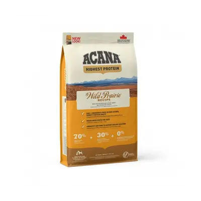 Acana Wild Prairie - суха храна за кучета на всяка възраст, от всички породи с пилешко, пуешко и риба - 11.4 кг