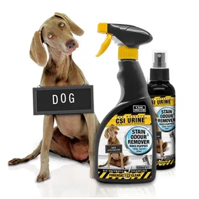 CSI Urine Spray Dog - Eнзимен спрей за почистване и премахване на неприятните миризми и петна - 500 мл