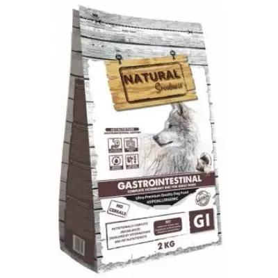 Natural Greatness VET Gastrointestinal - гранулирана лечебна храна за кучета с чревни нарушения  - 2 кг