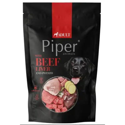 Piper Adult Dog Beef Liver and Potato - пауч за кучета с говежди дроб и картофи - 500 г