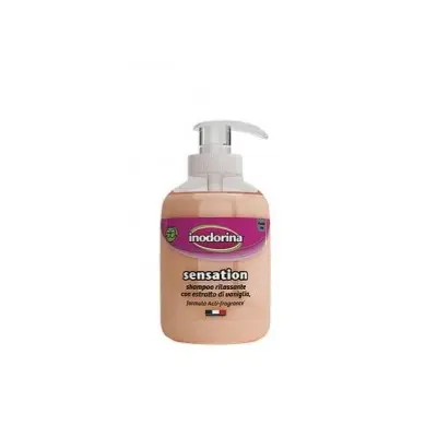 Inodorina Sensation shampoo - Релаксиращ и успокояващ шампоан с екстракт от ванилия - 300 мл