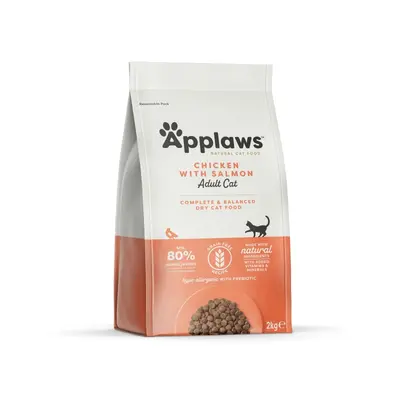 Applaws Cat Adult Chicken & Salmon - Суха храна за котки с пиле и сьомга - 2 кг