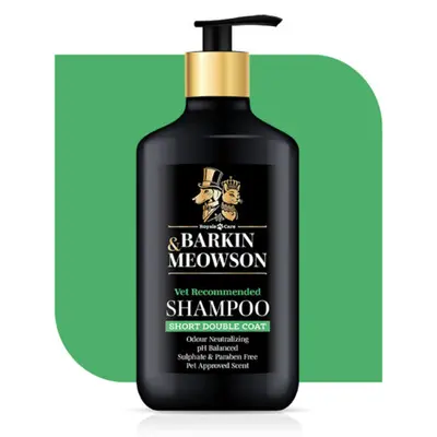 Barkin & Meowson – Шампоан за кучета с къса козина с подкосъм, 350мл.