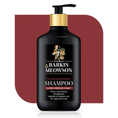 Barkin & Meowson – Шампоан за кучета с дълга козина без подкосъм, 350мл.