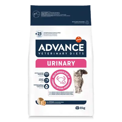 Advance Cat VET Diets Urinary - Ветеринарна диета за котки с уринарни проблеми - 8 кг