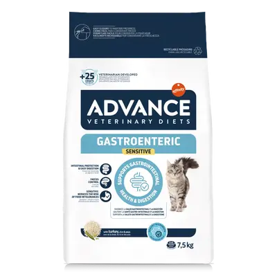 Advance Cat VET Diets Gastroenteric Sensitive - Ветеринарна диета за котки със стомашно-чревни разстройства и нежелани реакции към храна  -1,5 кг