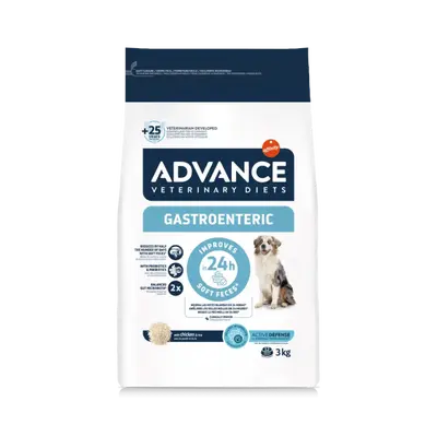 Advance Dog VET Diets Gastroenteric - Ветеринарна диета за кучета със стомашно-чревни заболявания - 3 кг