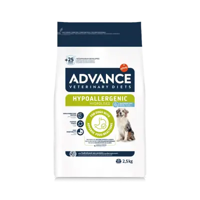 Advance Dog VET Diets Hypoallergenic - Ветеринарна диета за кучета с хранителни алергии и непоносимости - 2.5кг