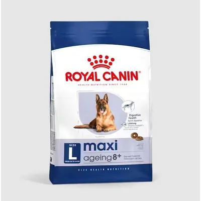 Royal Canin Maxi Ageing 8+ - Пълноценна храна за застаряващи кучета от едри породи над 8 години - 15кг
