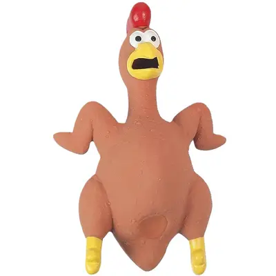 PlayMe Latex Chicken - Играчка за куче Латексова Кокошка 21 см