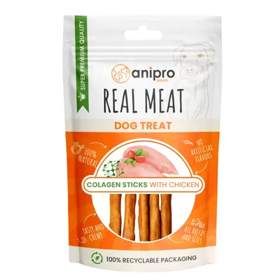 Anipro Real Meat - Колаген пръчици с мултивитамини - 1 кг