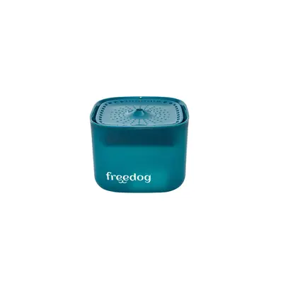 FreeDog Freeflow Automatic Water Fountain  - Фонтан за вода за кучета и котки, 3 л, син